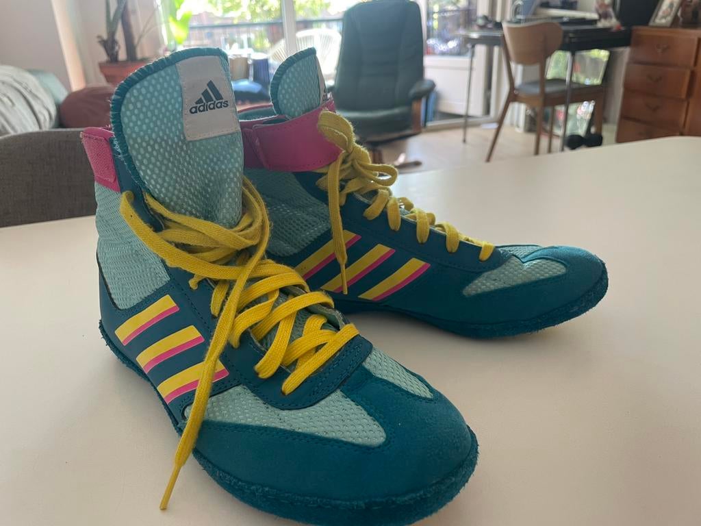 Boks schoenen Adidas Original maat 40, Ophalen of Verzenden, Gebruikt, Boksschoenen