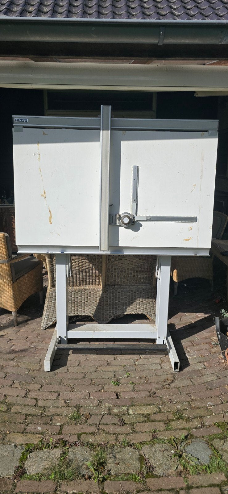 Tekentafel met tekenmachine - Gebruikt, Doe-het-zelf en Verbouw, Ophalen, Gebruikt, 150 tot 170 cm