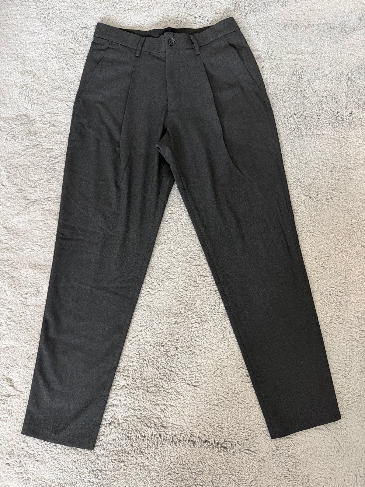 Zara Uniform Grijze Broek Maat 29, Kleding | Heren, Broeken en Pantalons, Ophalen of Verzenden, Zo goed als nieuw, Maat 46 (S) of kleiner