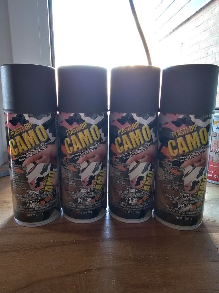 Plastidip camo groen 4x, Ophalen of Verzenden