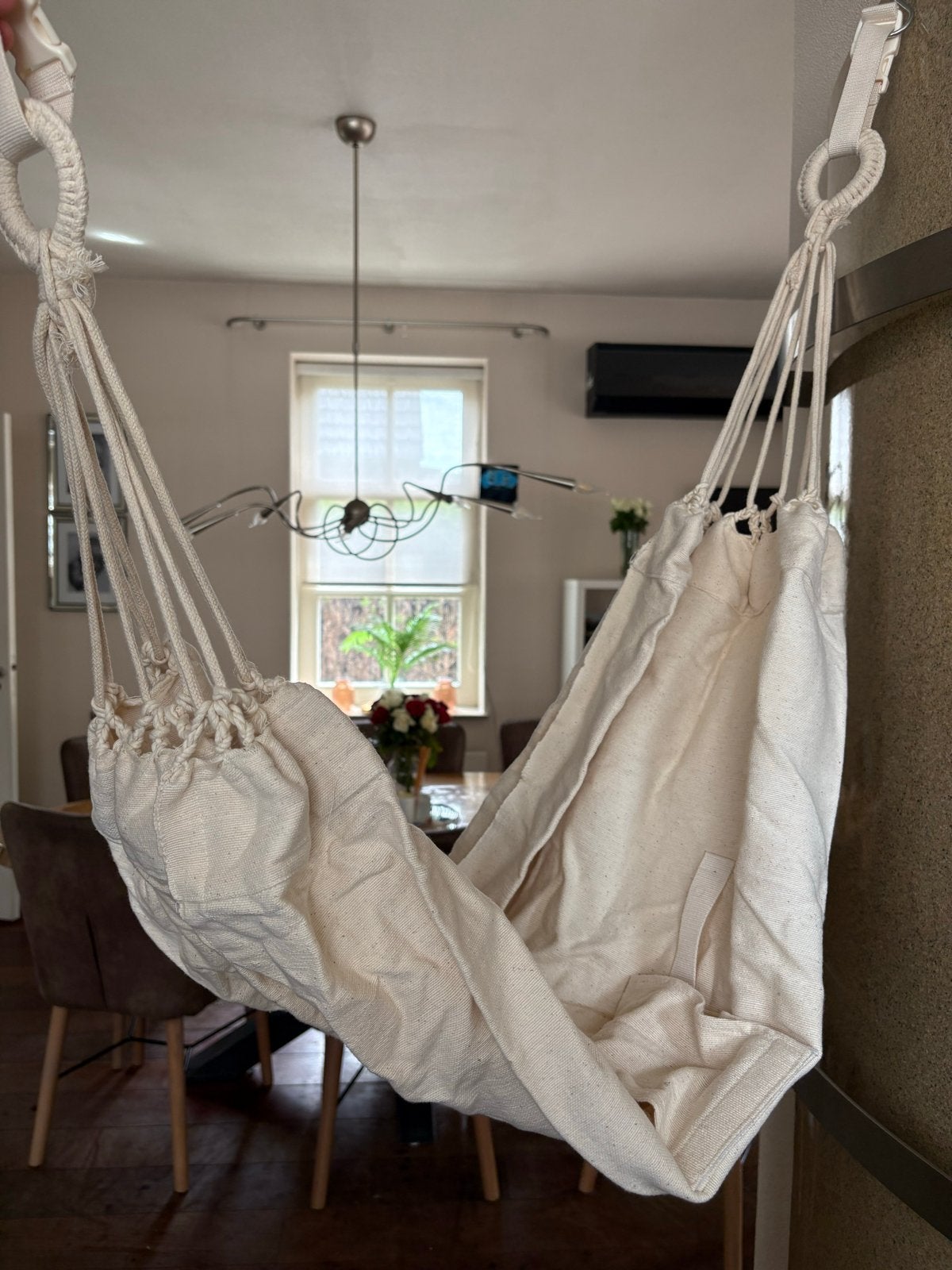 Comfortabele baby hangmat met 3-punts sluiting, Kinderen en Baby's, Overige Kinderen en Baby's, Ophalen of Verzenden, Gebruikt