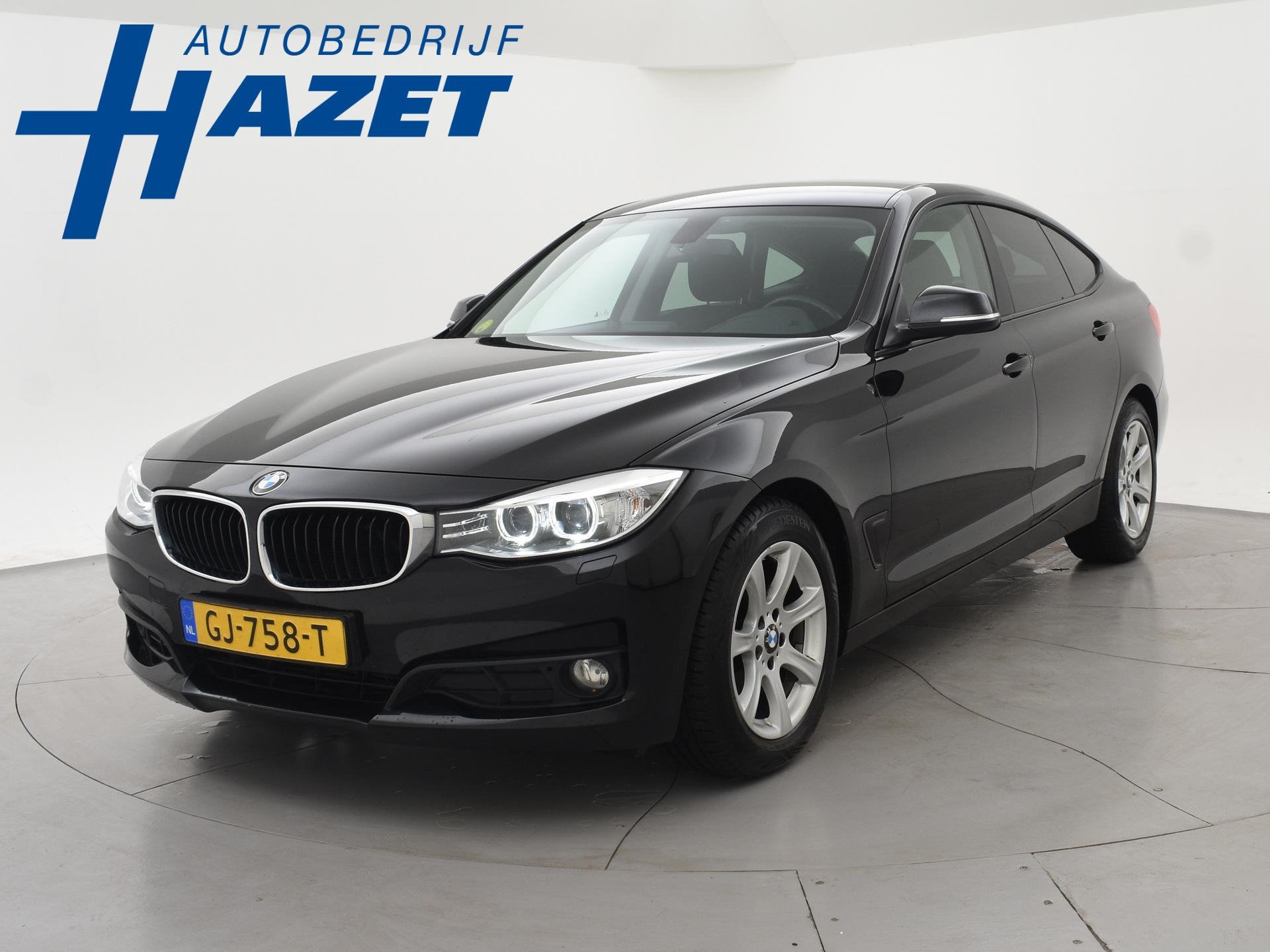 BMW 3-serie Gran Turismo 318d EXECUTIVE + TREKHAAK 1600 KG |, Auto's, BMW, Zwart, Geïmporteerd, Te koop, 5 stoelen