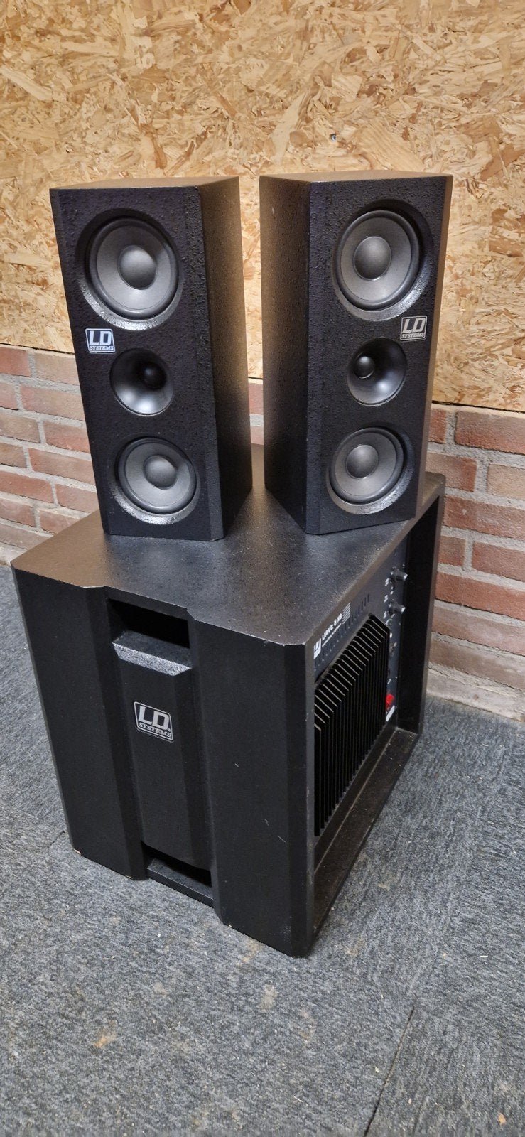 LD Systems Dave 8XS, Audio, Tv en Foto, Luidsprekers, Gebruikt, Overige merken, Ophalen