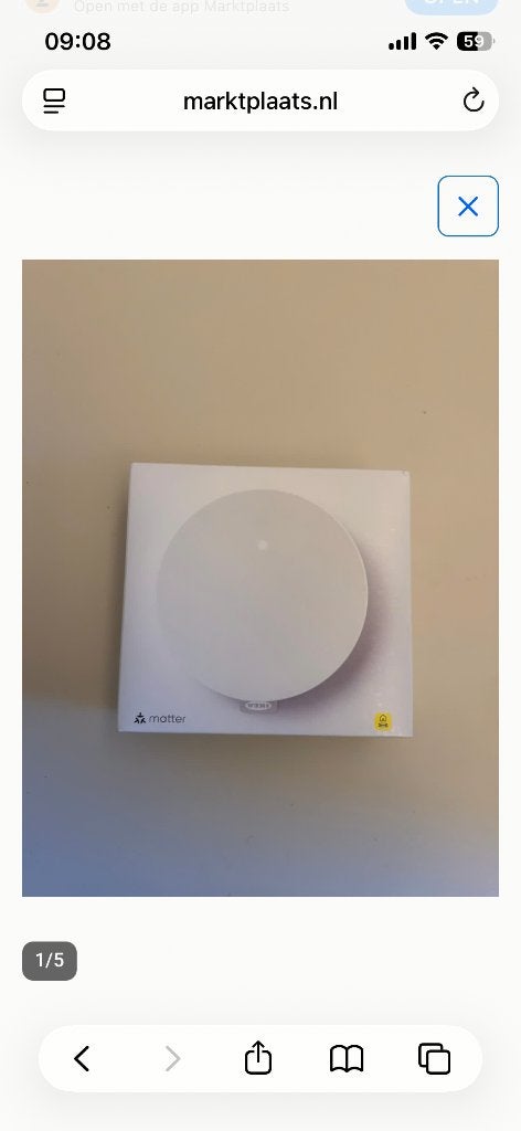 DIRIGERA ikea hub smarthome nieuw in doos, Ophalen, Led-lamp, Minder dan 30 watt, Nieuw