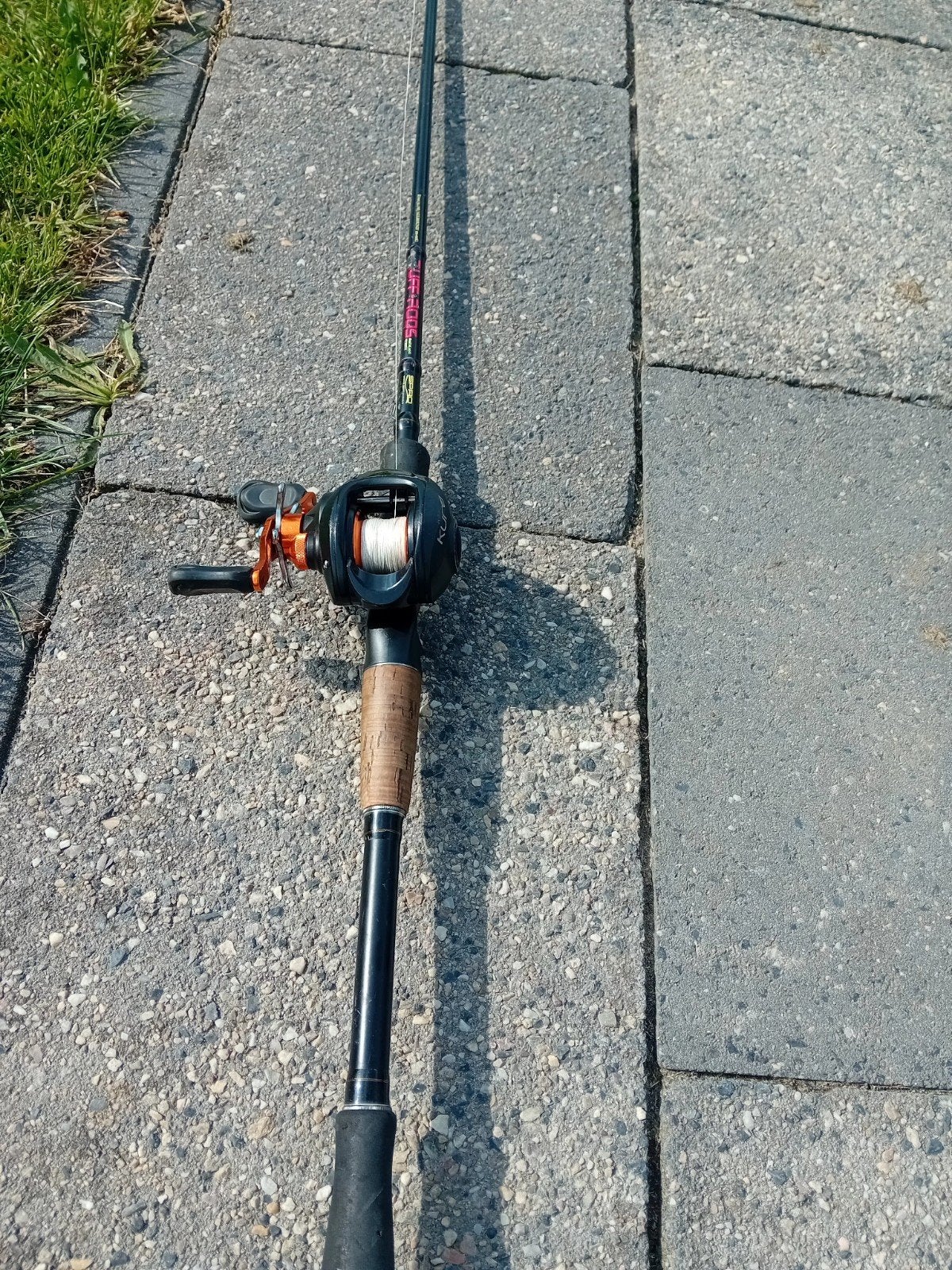 reelcaister  met ruff rods (SPRO)hengel, Ophalen of Verzenden, Werphengel