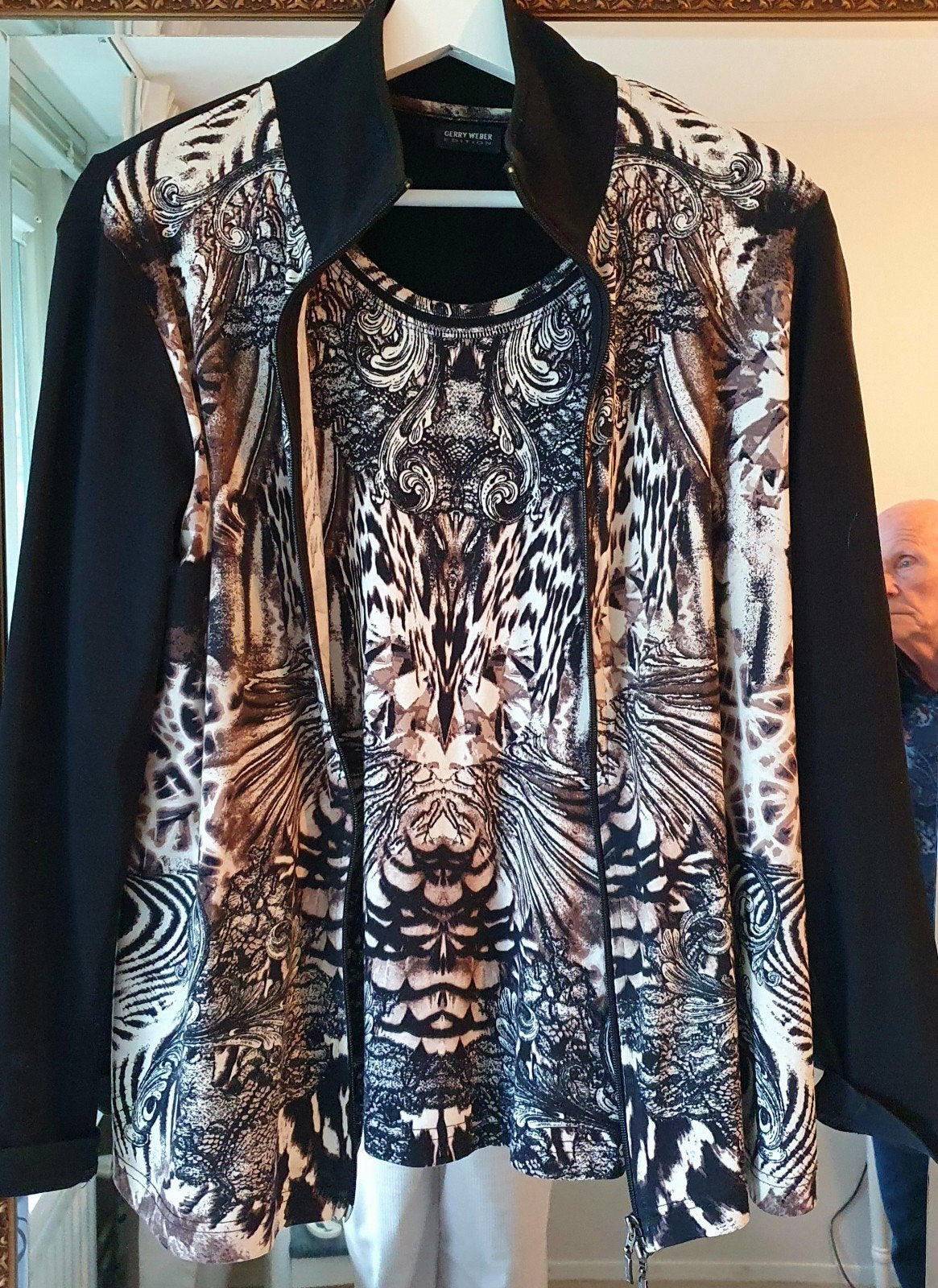 Gerry Weber hes met halflange mouw en vest, maat 38, Ophalen of Verzenden