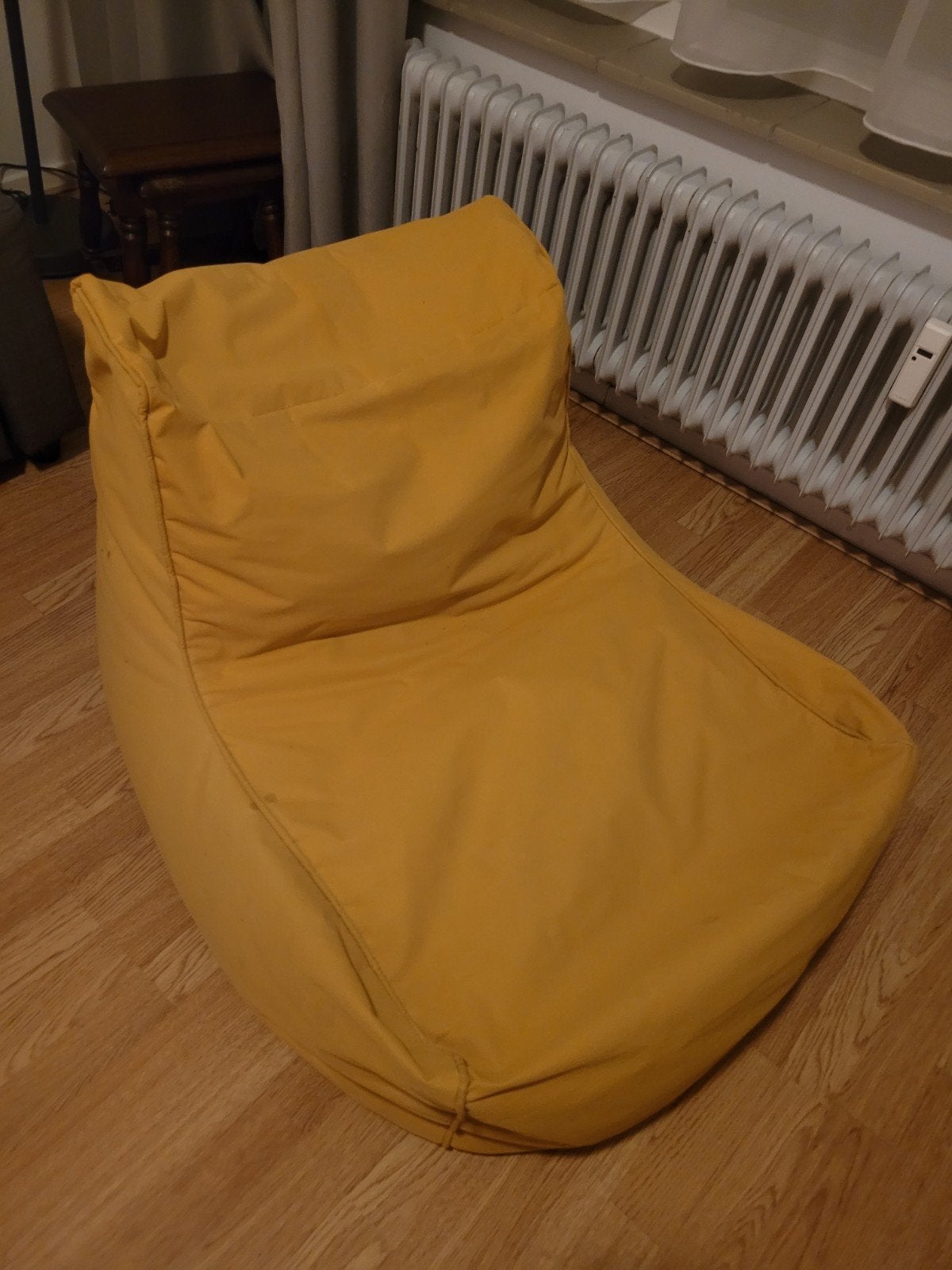 Yellow beanbag, Ophalen, Gebruikt, Geel, Zitzakstoel