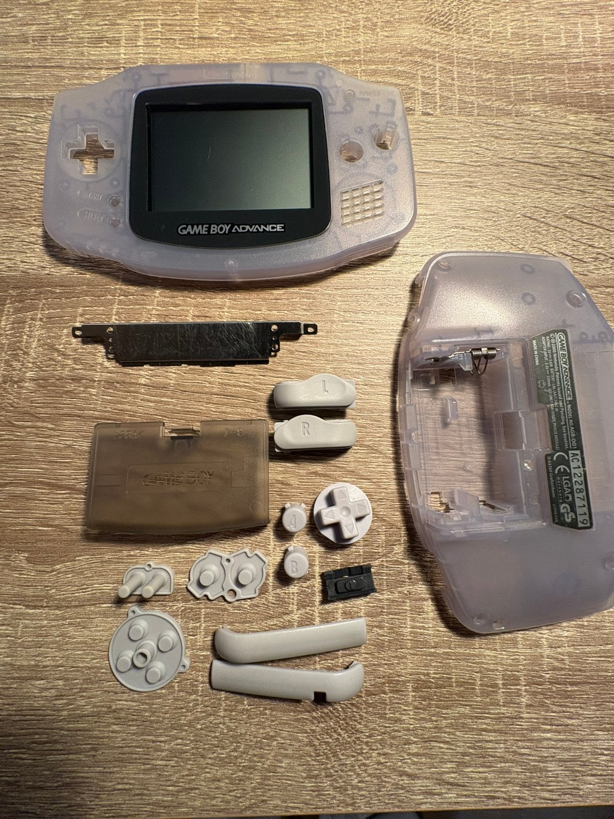 Game Boy Advance behuizing met scherm, Ophalen of Verzenden, Gebruikt, Game Boy Advance