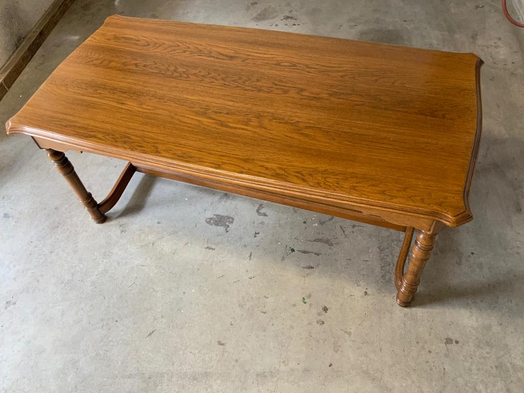Mooie luxe salontafel eikenhout, 100 tot 150 cm, 50 tot 75 cm, Eikenhout, 50 tot 100 cm