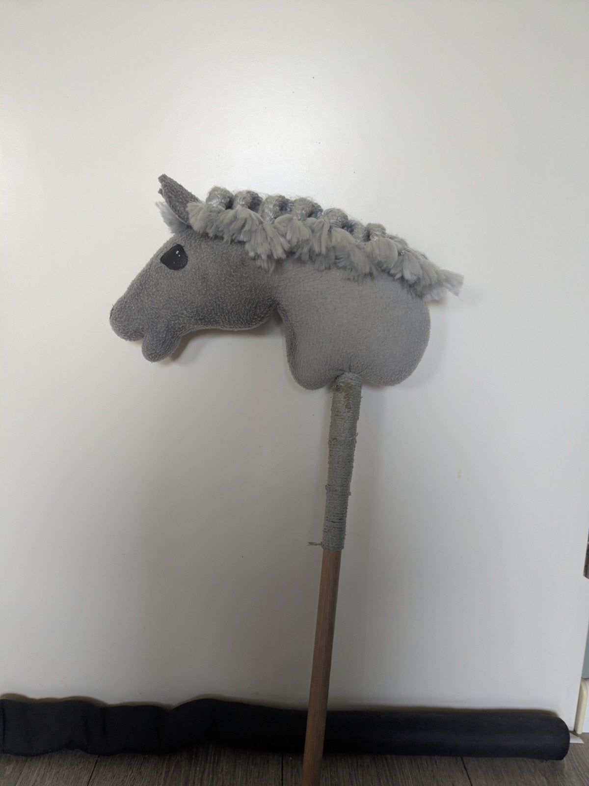 Hobby Horse / Stokpaard - Grijs, Ophalen of Verzenden, Gebruikt, Jongen of Meisje