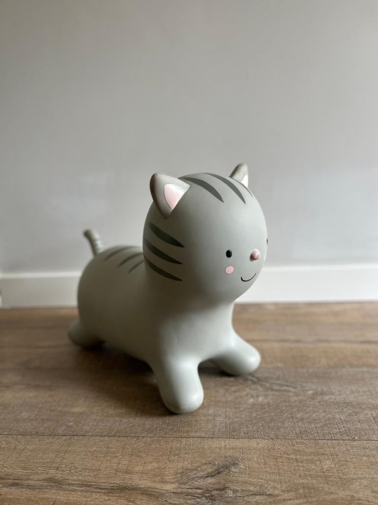 Skippydier Kat - Springplezier voor Kinderen, Ophalen, Zo goed als nieuw, Jongen of Meisje