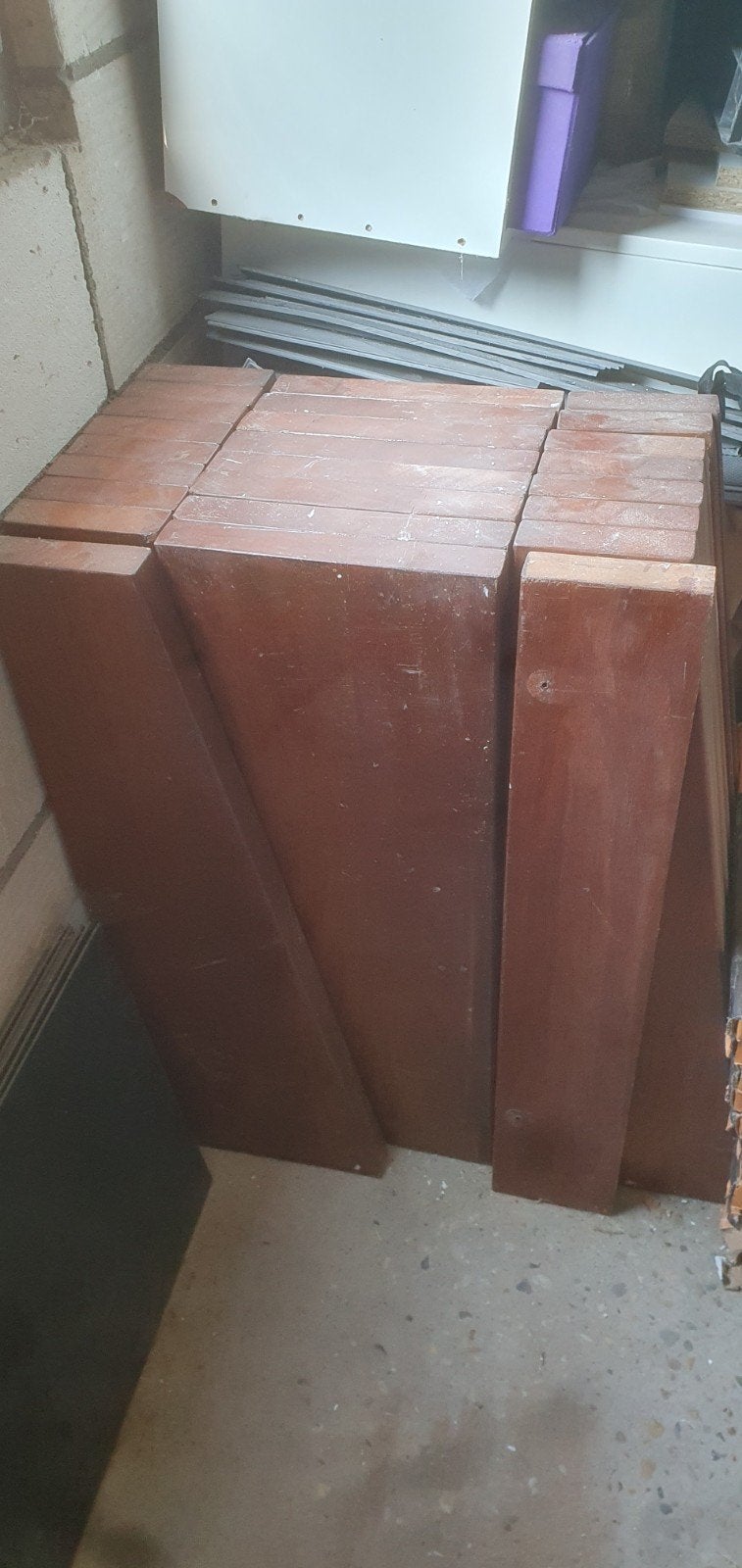 Houten trap treden, Ophalen, Gebruikt, 25 tot 50 mm, Overige typen