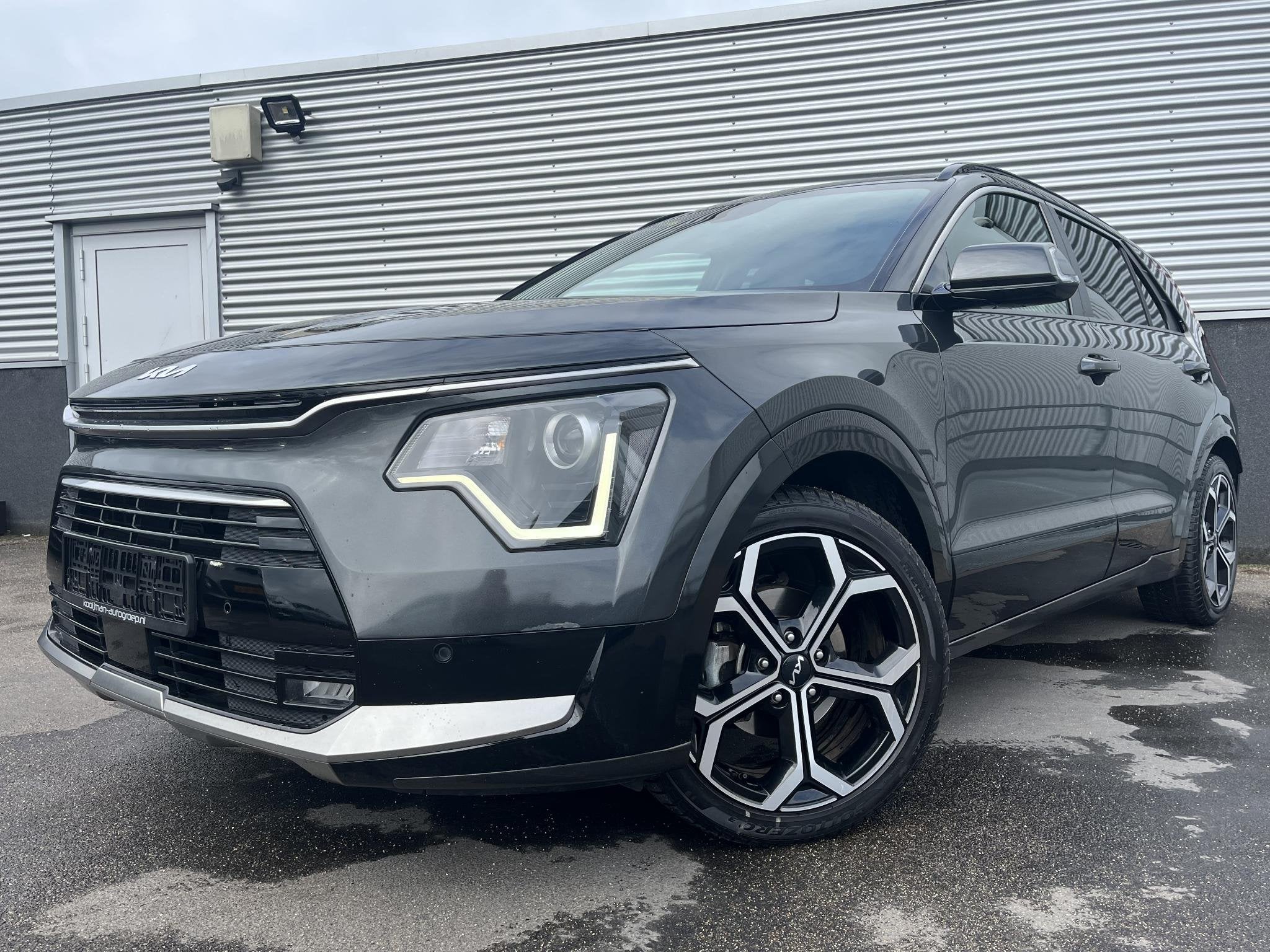 Kia Niro 1.6 GDi Hybrid DynamicLine Navigatie, Parkeersensor, Gebruikt, Euro 6, Leder en Stof, SUV of Terreinwagen