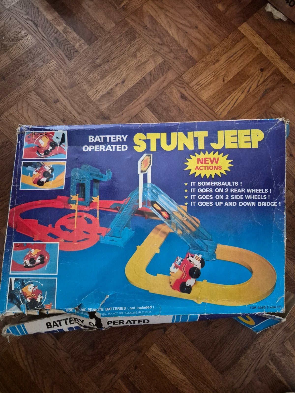 stunt jeep, Ophalen