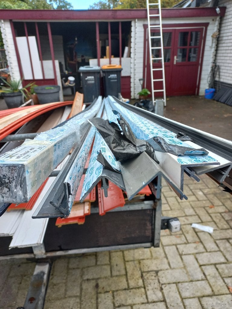 Keralit uitwendig hoekplinten div kleuren classic nerf, Ophalen, Kunststof, Nieuw, 250 cm of meer