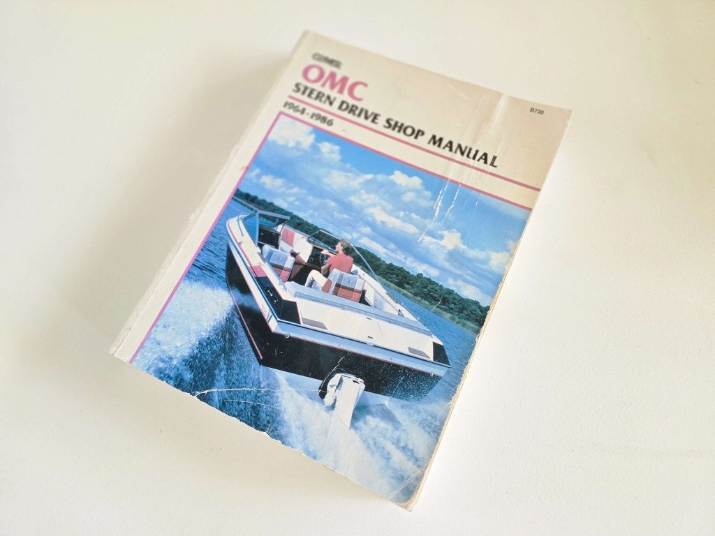 OMC werkplaatshandboek motoren 1964-1986, Watersport en Boten, Niet ingevuld, Niet ingevuld, Ophalen of Verzenden, Niet ingevuld
