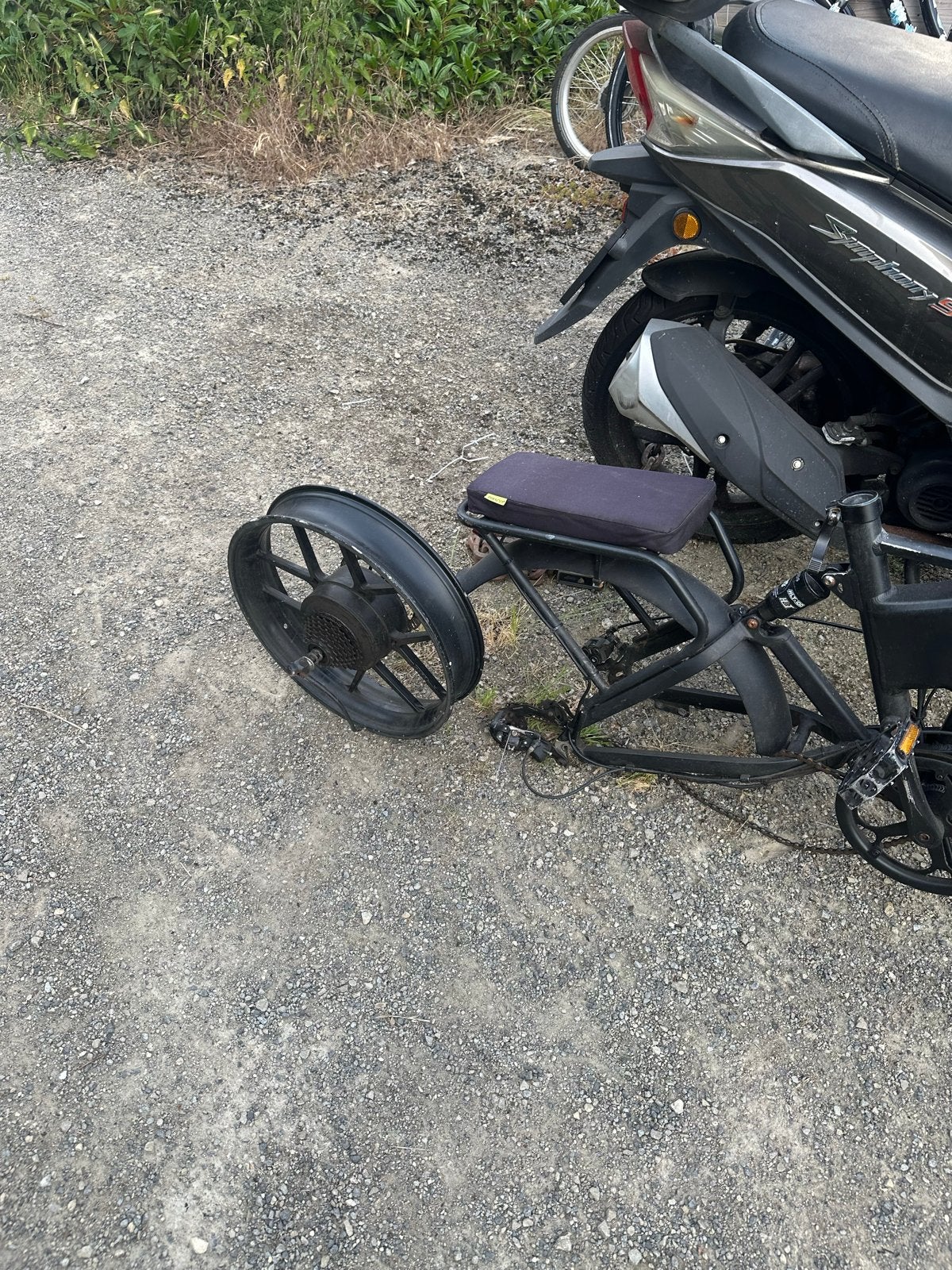Esmaster 750x E-bike - Opknapper/Onderdelen, Overige merken, Minder dan 30 km per accu, Gebruikt, Ophalen of Verzenden
