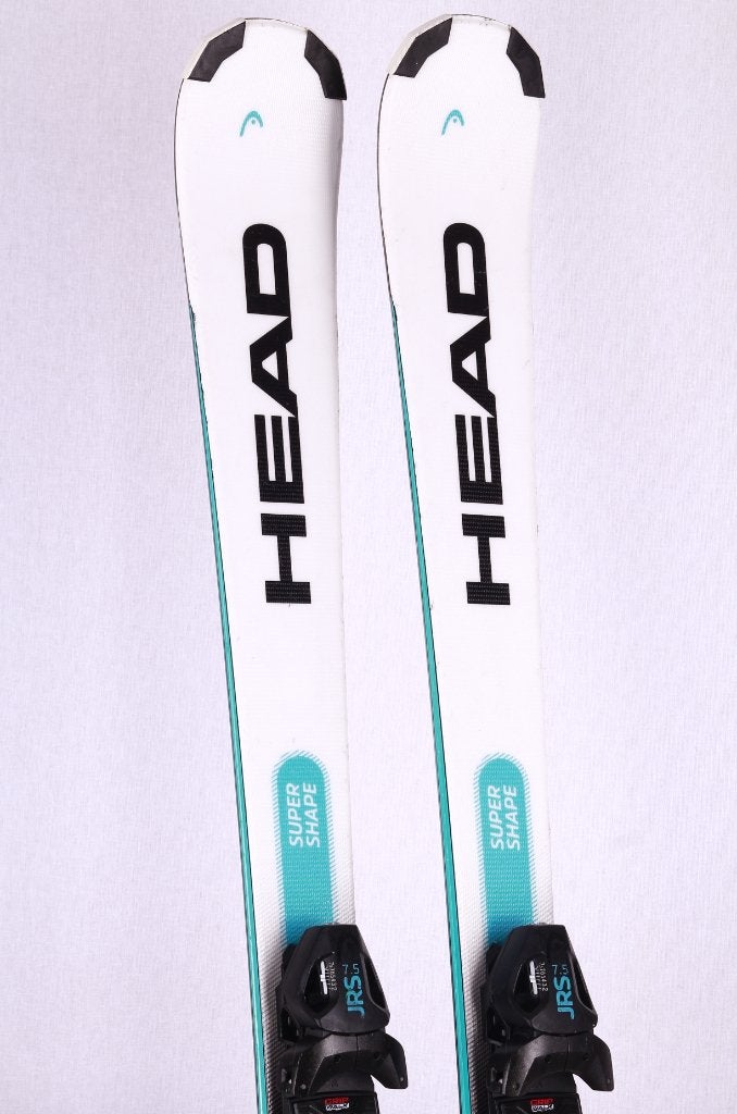 110 120 160 kinder ski's HEAD SUPERSHAPE 2024, blue/white, Gebruikt, Verzenden, 100 tot 140 cm, Carve