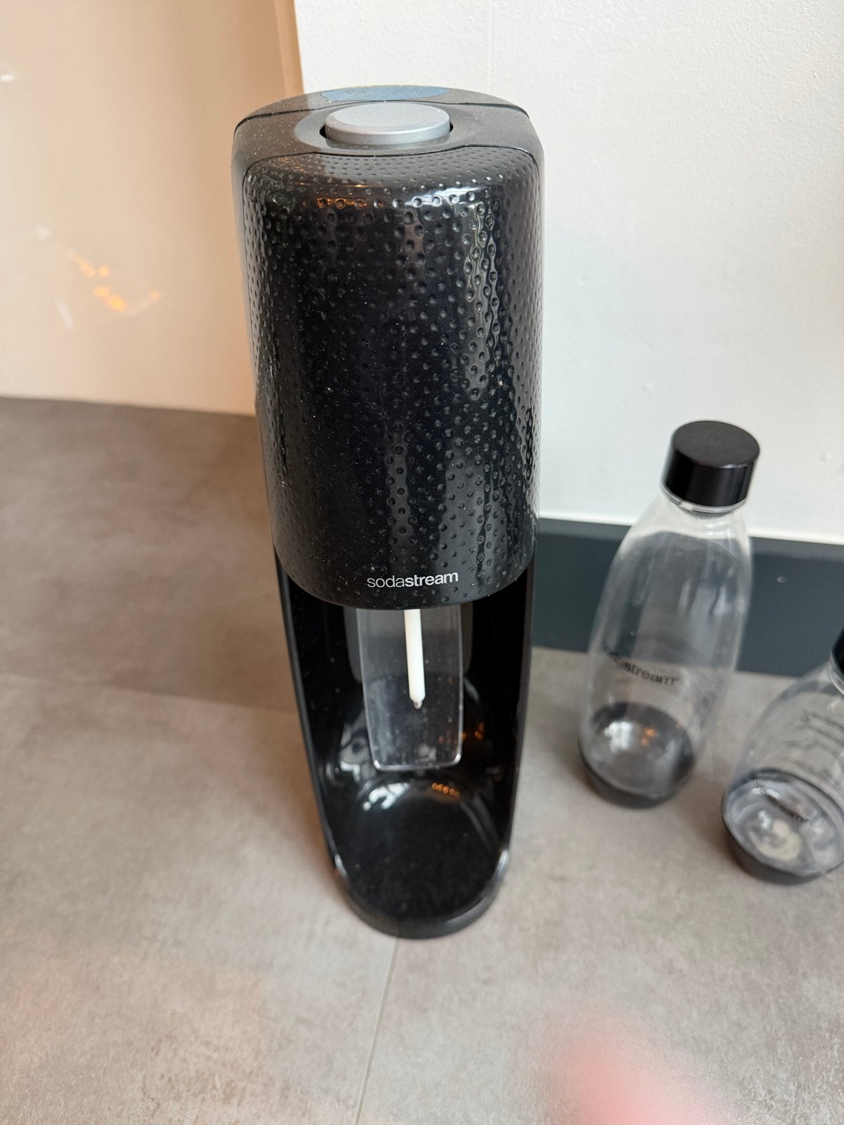 Sodastream met flessen, Witgoed en Apparatuur, Ophalen, Gebruikt
