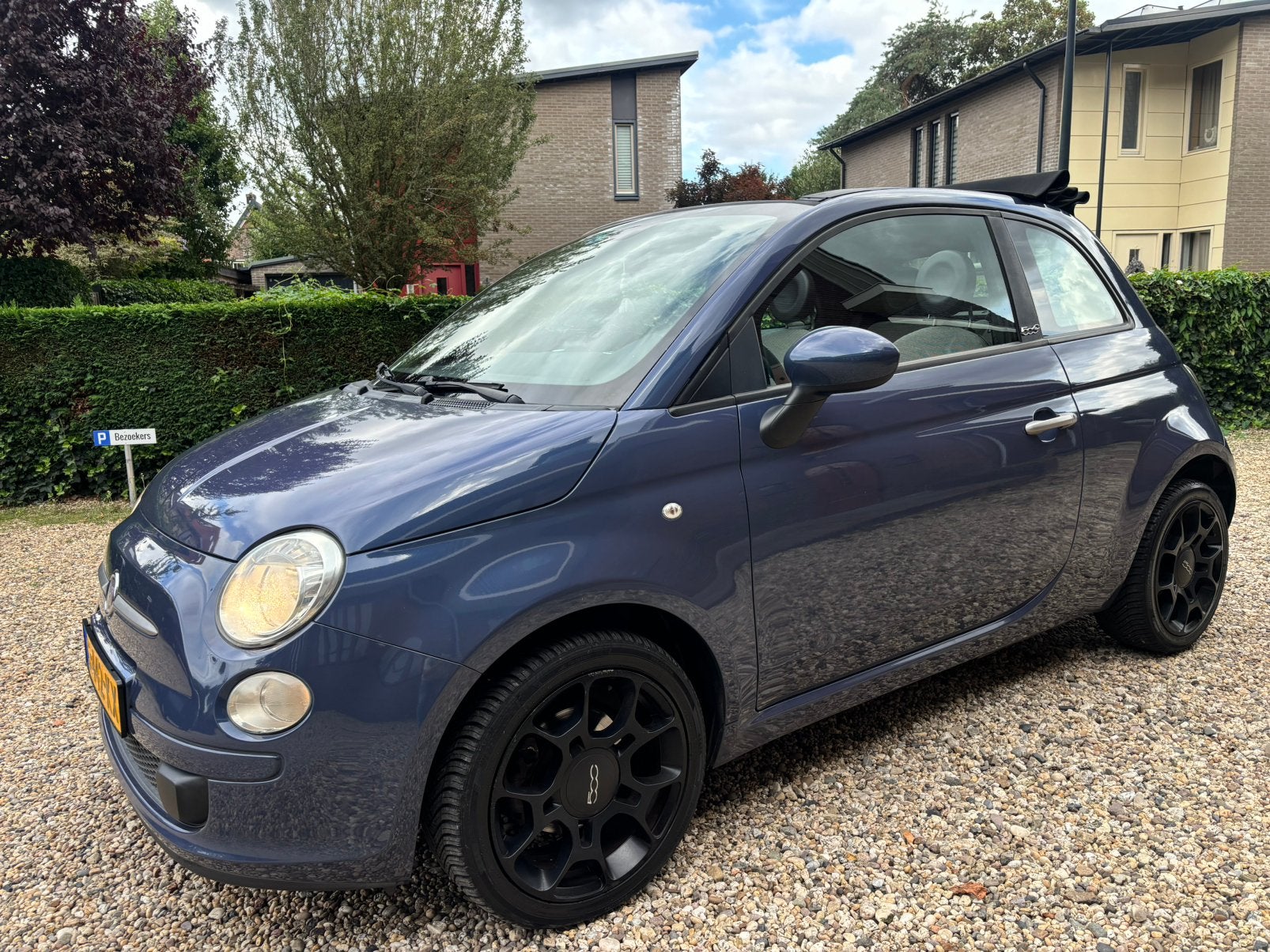 Fiat 500C 0.9 Twinair 2011 CABRIOLET | AIRCO | ZWARTE LMV |, Elektrische ramen, Handgeschakeld, Geïmporteerd, 85 pk