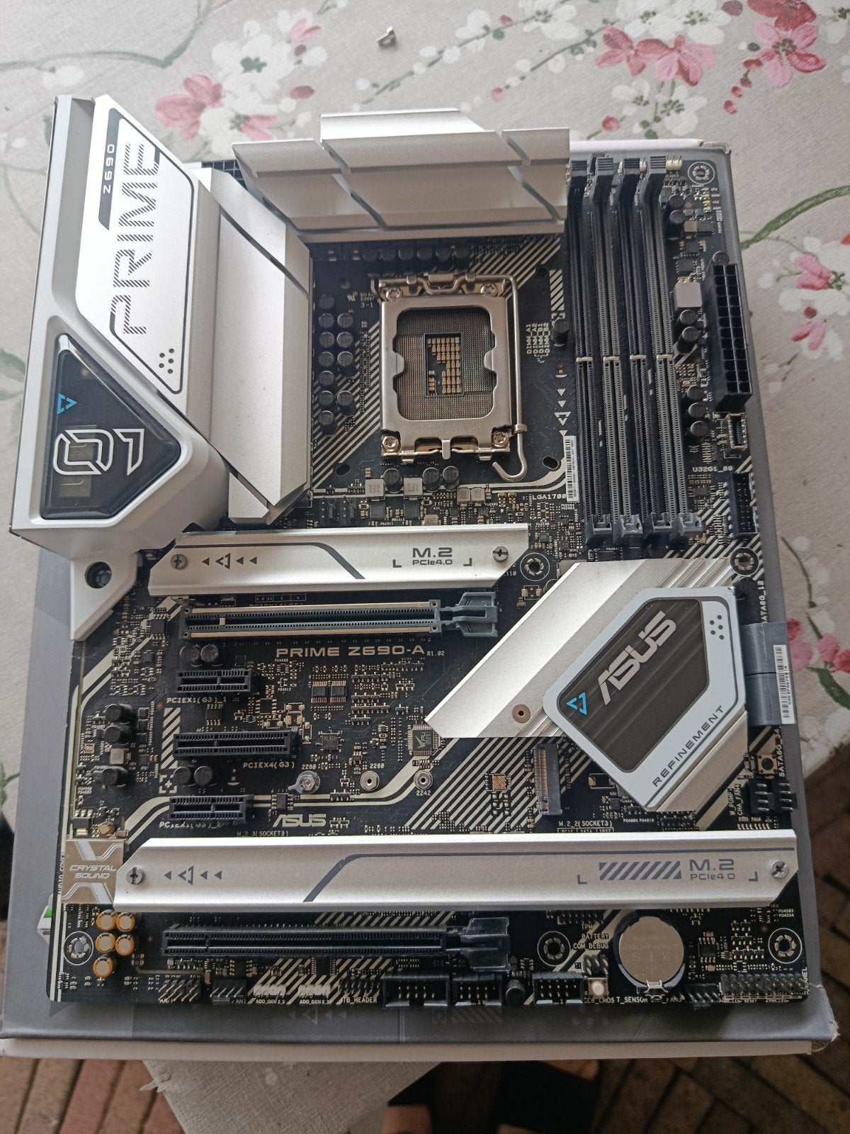 ASUS prime z690-A DDR5 + PCI Bluetooth Wifi 7, Ophalen of Verzenden, Zo goed als nieuw, DDR5