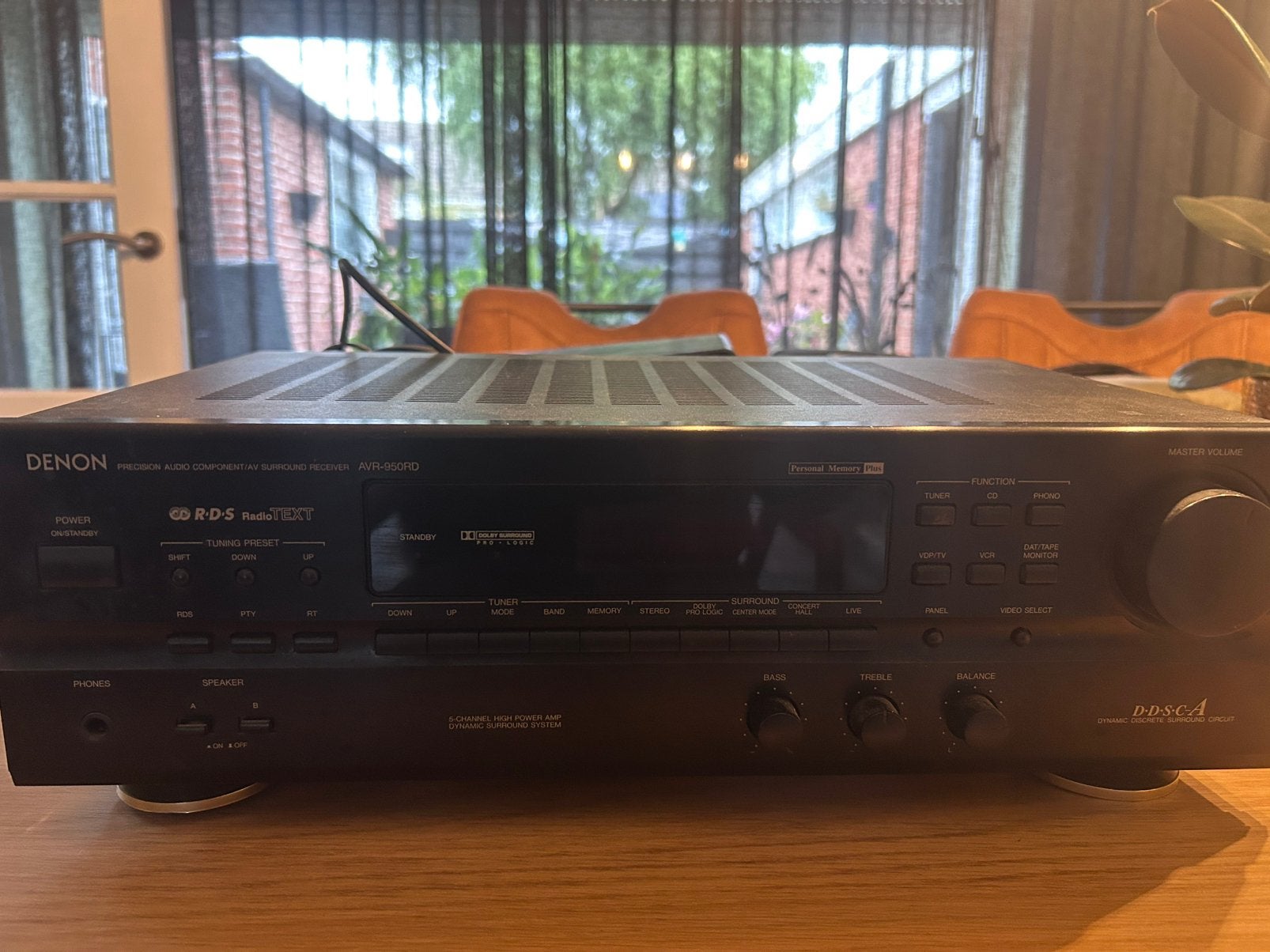 Denon AVR-950RD AV Surround Receiver - versterker met phono, Denon, Ophalen of Verzenden, Zo goed als nieuw, 60 tot 120 watt