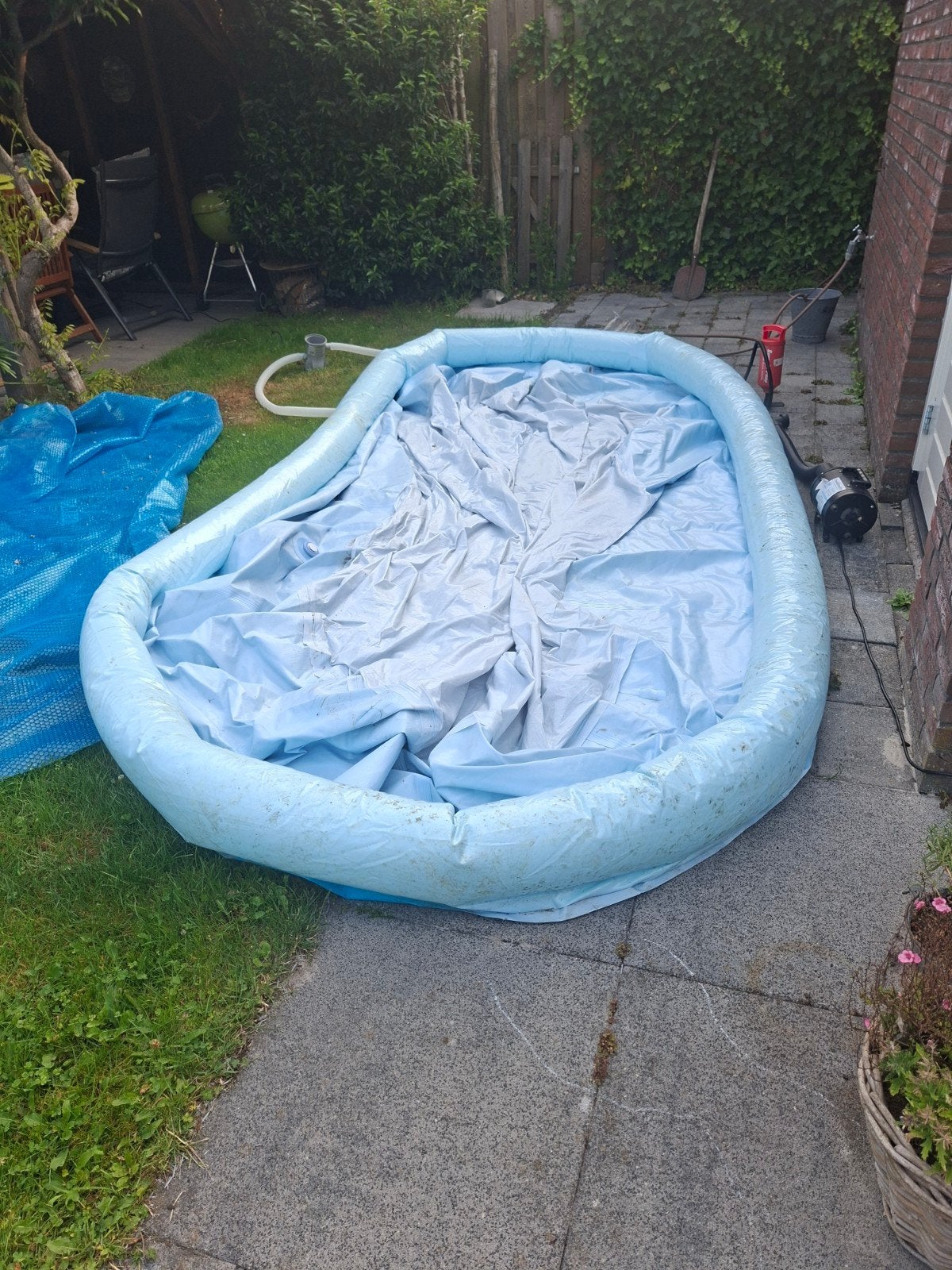 Bestway zwembad 5 x 2.5 meter, Ophalen, Rechthoekig, Minder dan 80 cm, 200 tot 300 cm