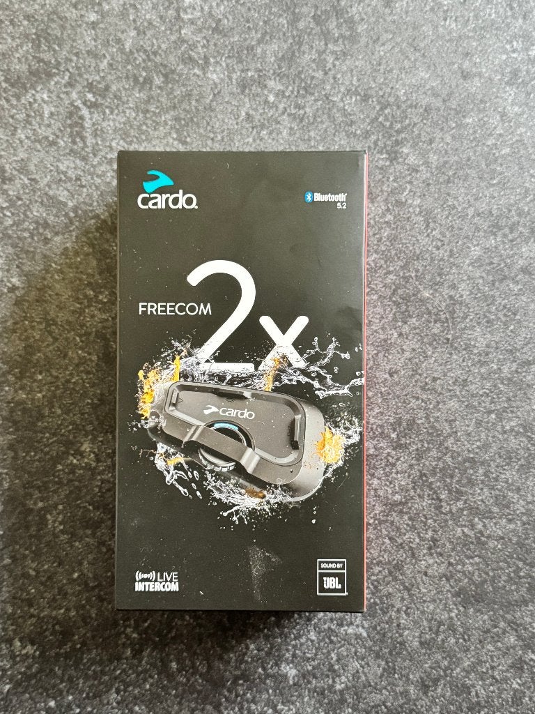 Cardo Freecom 2X Bluetooth Intercom - nieuw in doos, Ophalen of Verzenden, Nieuw