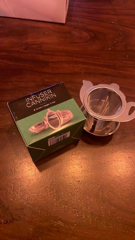 Thee infuser, Ophalen, Theezakje(s)