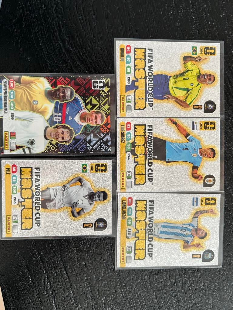 Panini FIFA World Cup Master Voetbal Kaarten, Ophalen of Verzenden, Zo goed als nieuw, Overige sporten, Spelerskaart