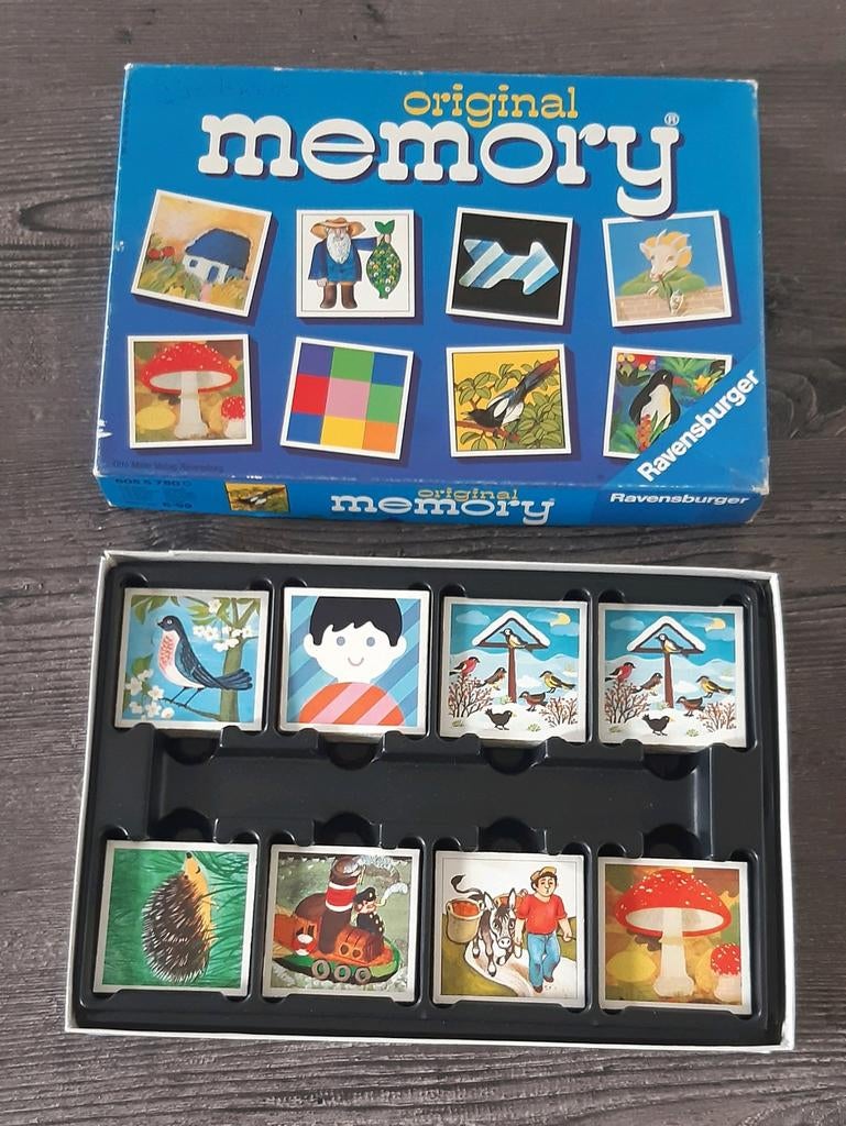 Originele Memory - Ravensburger, Vijf spelers of meer, Ophalen of Verzenden, Zo goed als nieuw, Ravensburger