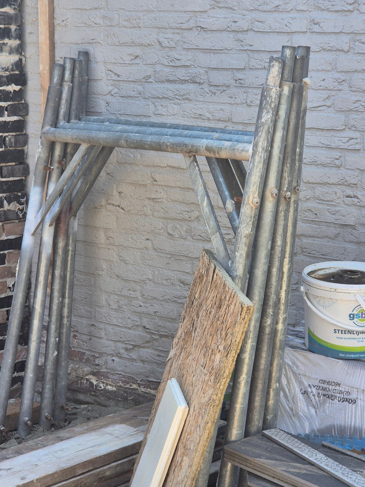 Steiger, Doe-het-zelf en Verbouw, Steigers, Ophalen, Rolsteiger of Kamersteiger, Minder dan 2 meter