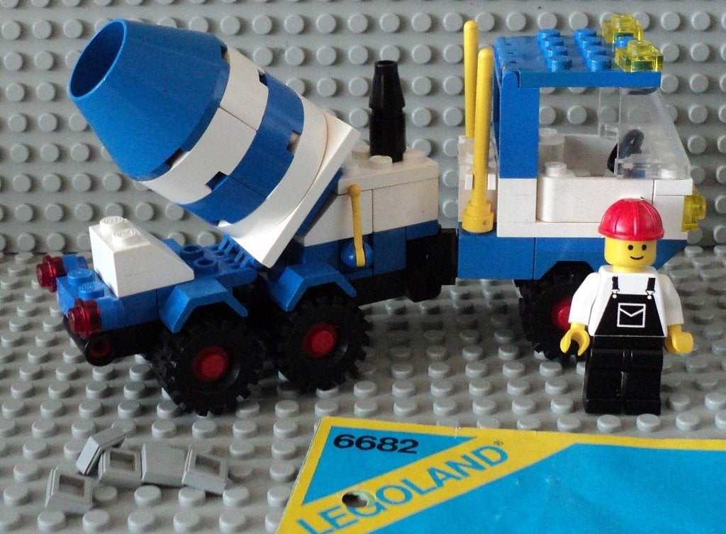 6682 (2) Cement Mixer, inclusief handleiding, Ophalen of Verzenden, Gebruikt