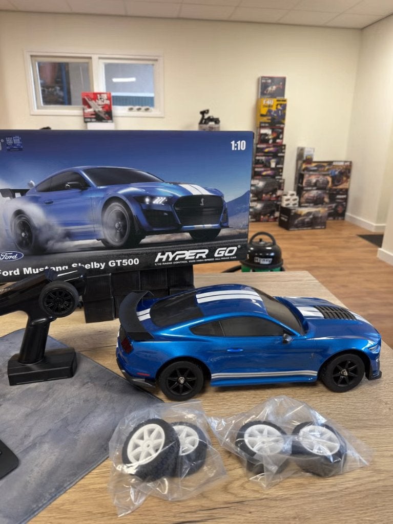 MJX Hyper GO 10306 1/10 Ford Mustang Shelby GT500 RTR, Nieuw, Schaal 1:10, Auto onroad, Ophalen