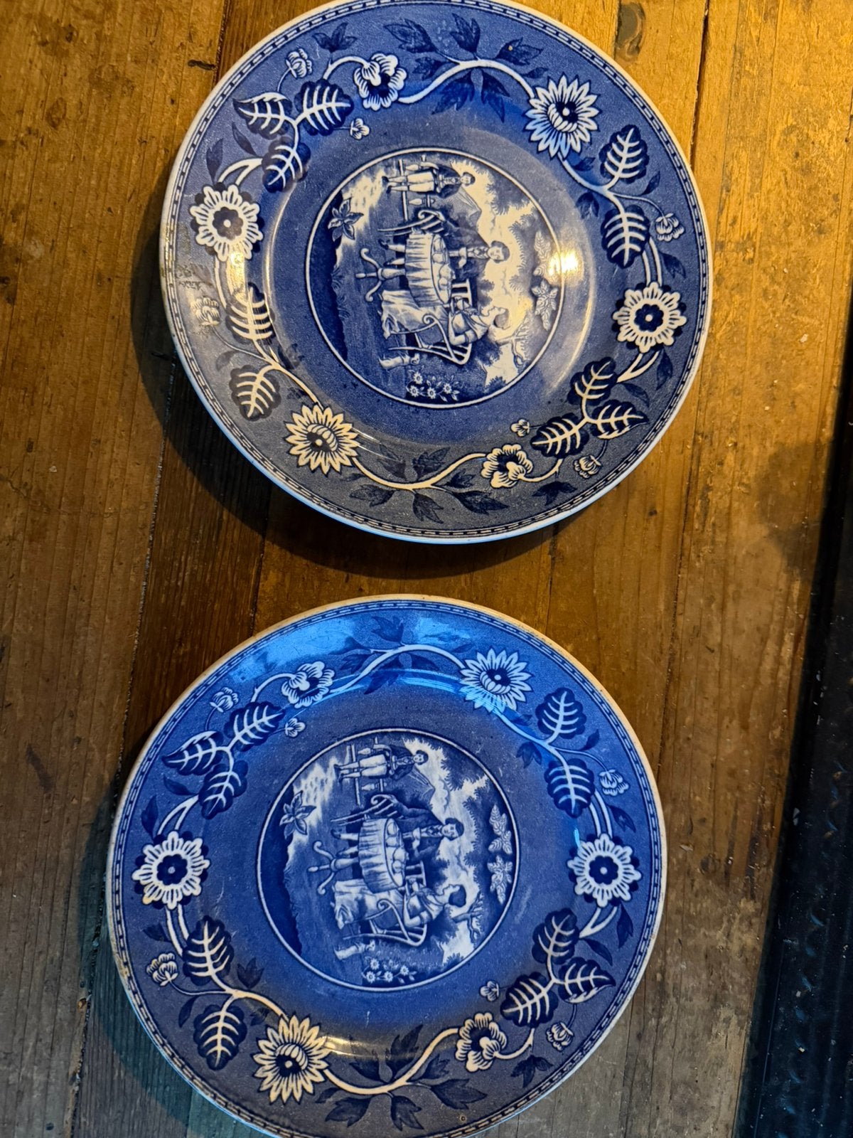 delfs blauw , tea drinker, Antiek en Kunst, Antiek | Wandborden en Tegels, Ophalen of Verzenden