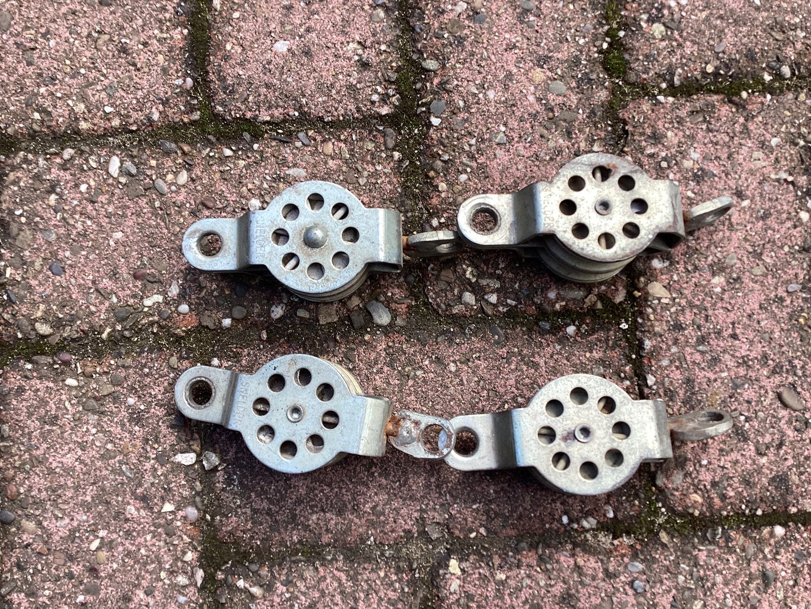 Katrol 4x, Ophalen of Verzenden, Gebruikt
