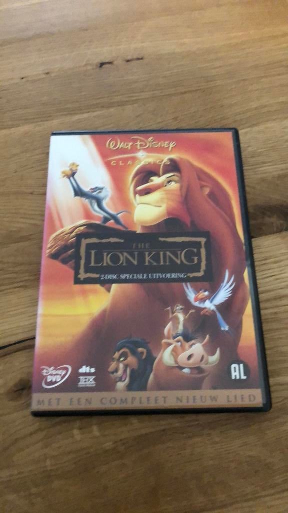 Dvd the lion king, Alle leeftijden, Ophalen of Verzenden, Zo goed als nieuw