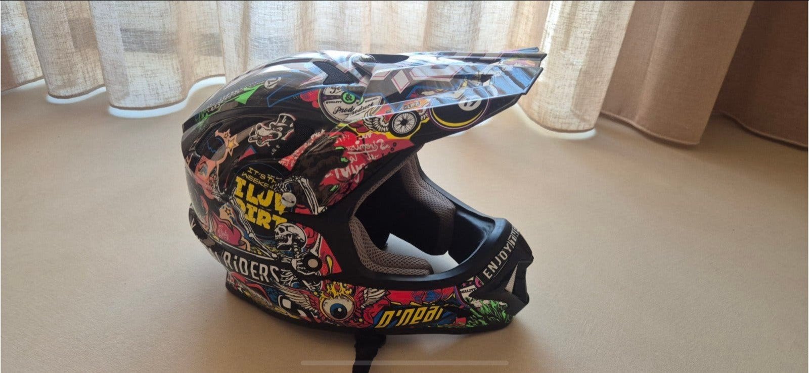 O'Neal BMX Helm - Y-M (48-50 cm) - Zo goed als nieuw, Ophalen of Verzenden, Zo goed als nieuw, Overige maten, Jongen of Meisje