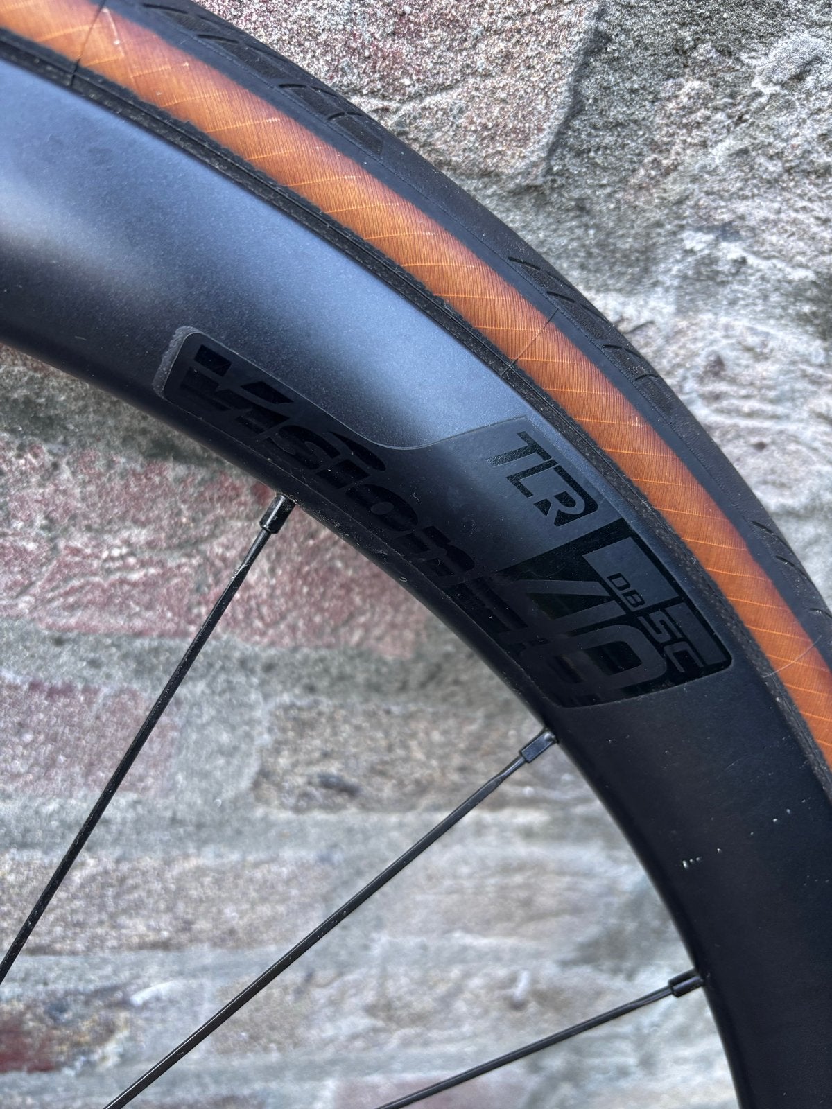 Carbon Vision 40mm wielen met banden, Zo goed als nieuw, Racefiets, Carbon, Ophalen
