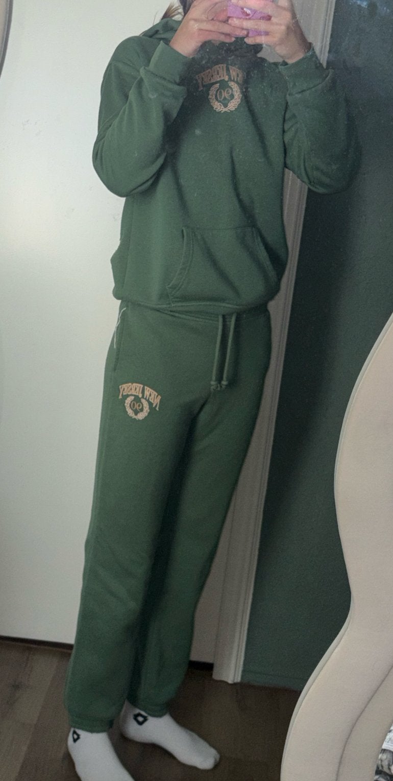 Primark trainingspak groen maat XS, Ophalen, Zo goed als nieuw, Maat 34 (XS) of kleiner, Lang