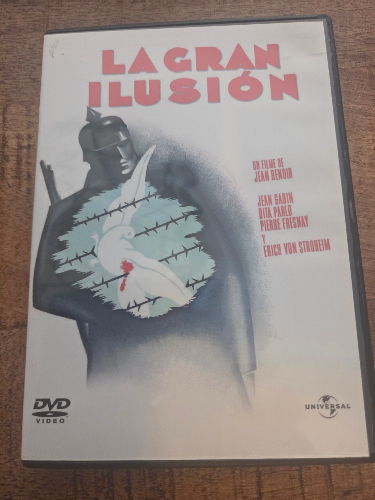 la grande ilusion dvd(1937)jean renoir, Alle leeftijden, Ophalen of Verzenden, Zo goed als nieuw