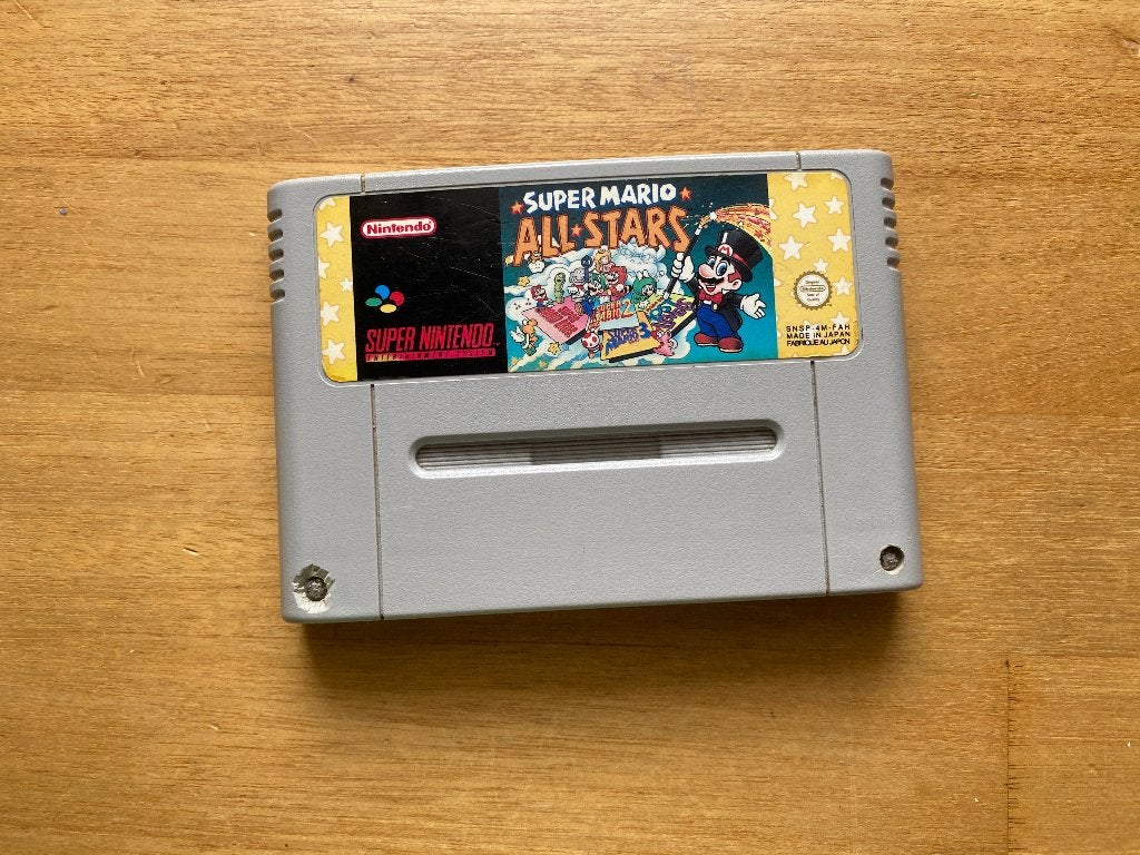 Super mario all stars snes FAH, Avontuur en Actie, 1 speler, Ophalen of Verzenden, Zo goed als nieuw