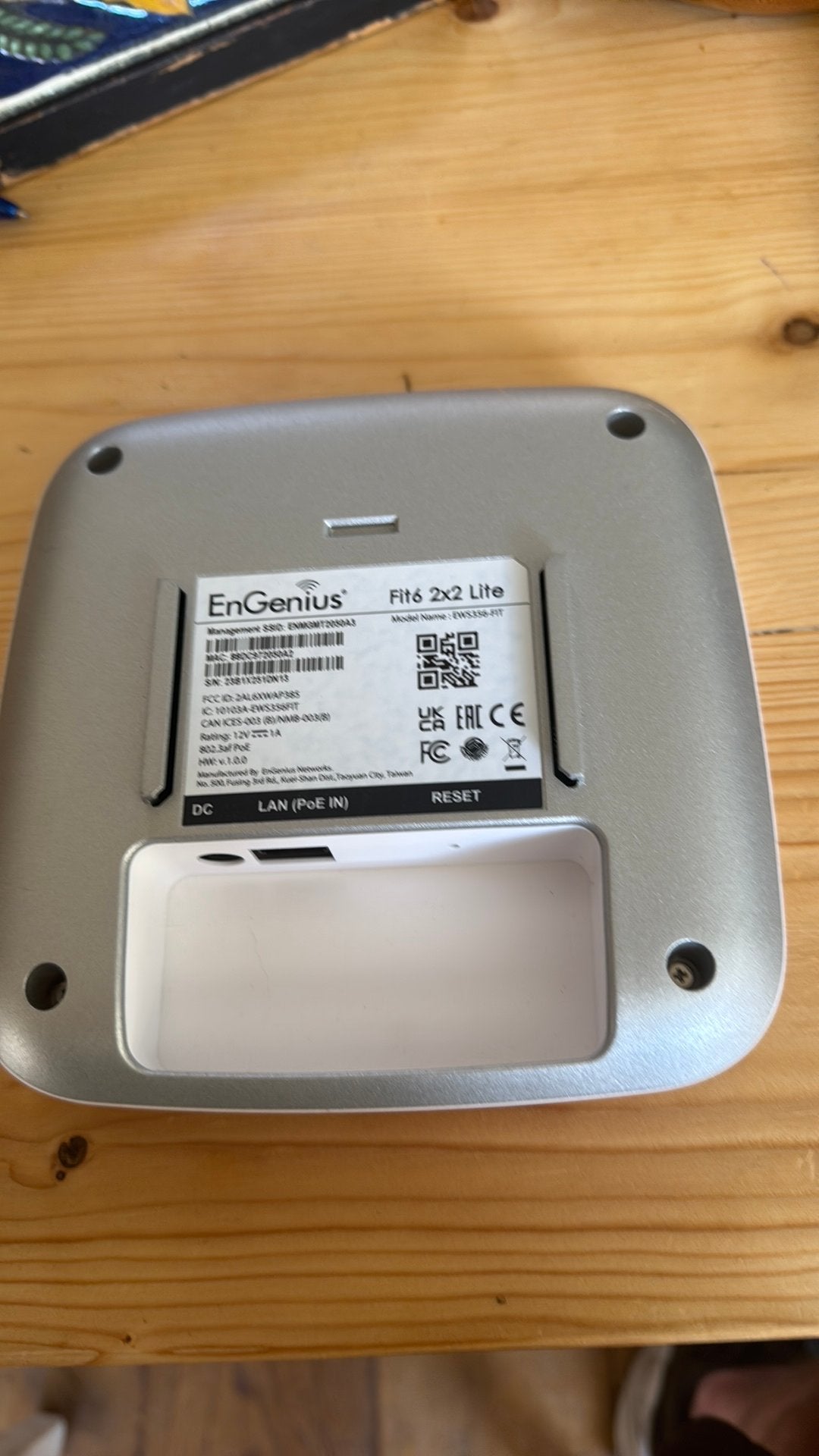 EnGenius EWS356-FIT WiFi 6 AX3000 Access Point – nieuw, Ophalen of Verzenden, Zo goed als nieuw