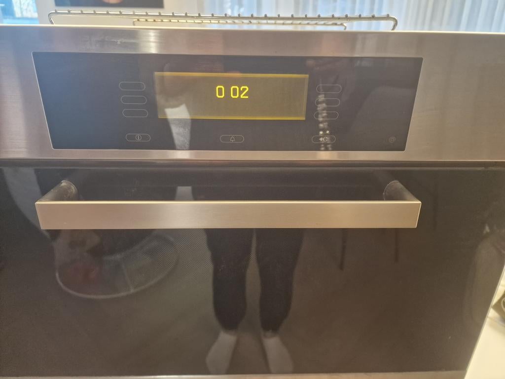 Miele combi-stoomoven - Zo goed als nieuw, 45 tot 50 cm, Hete lucht, 60 cm of meer, Ophalen of Verzenden