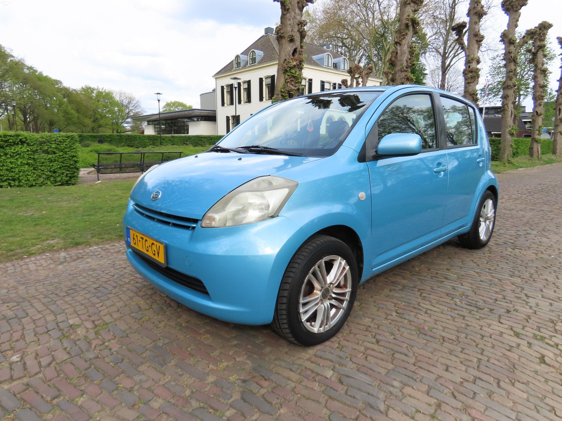 Daihatsu Sirion 2 1.0-12V Trend Airco Stuurbekrachtiging 5 D, Auto's, Voorwielaandrijving, Gebruikt, Blauw, Elektrische ramen