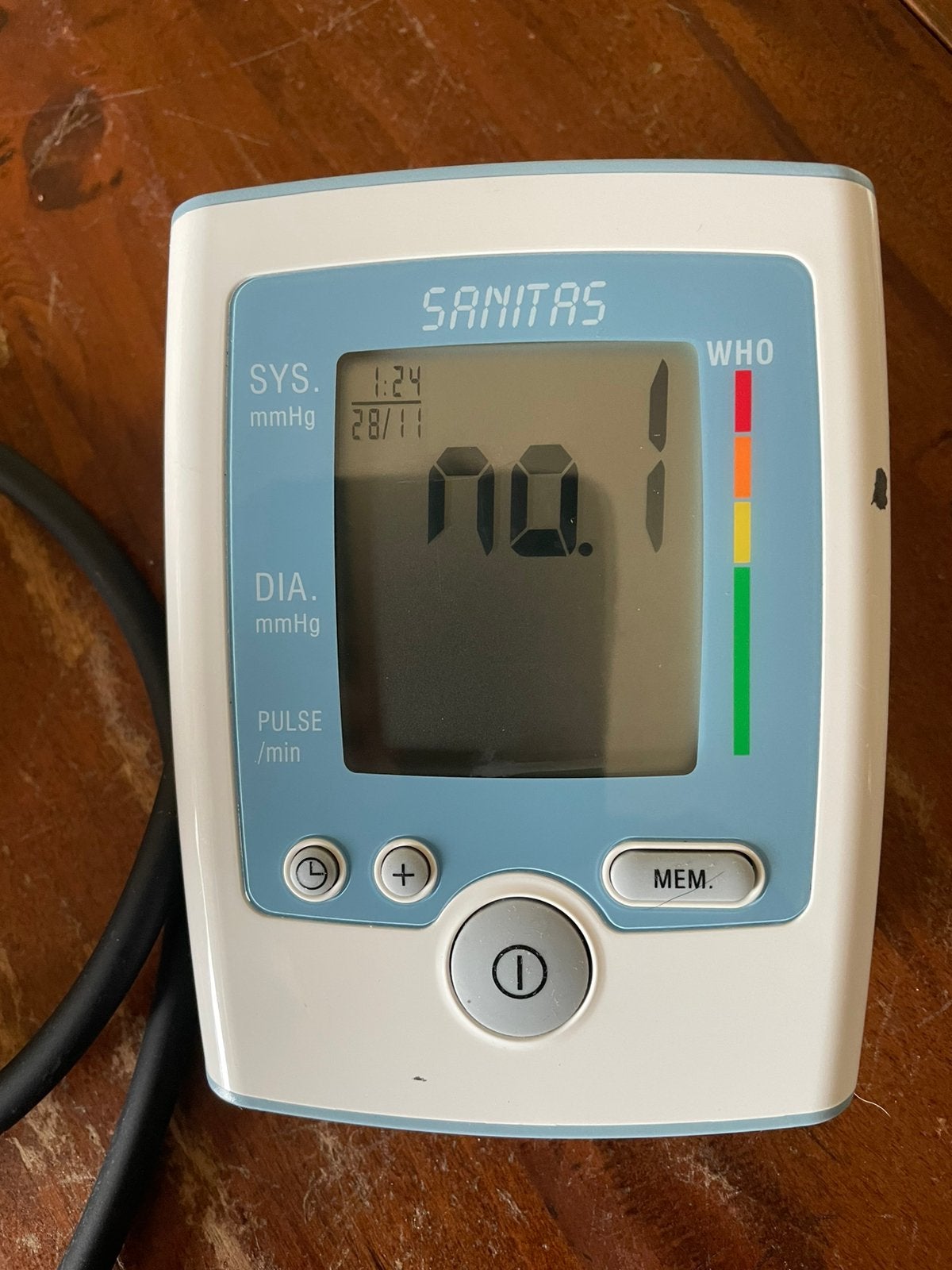 Bloeddrukmeter merk Sanitas, Ophalen, Gebruikt, Overige typen