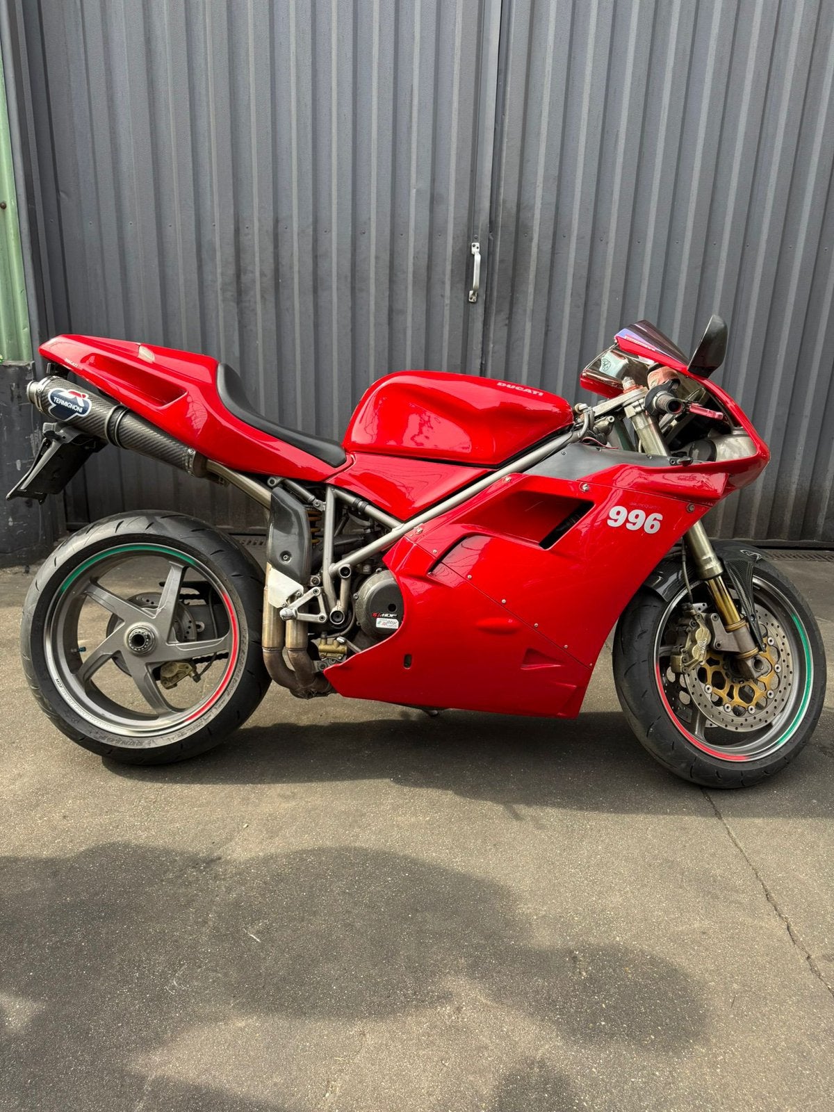 Ducati 996 voor onderdelen 748 916 998. Ohlins carbon, Motoren, Ophalen of Verzenden