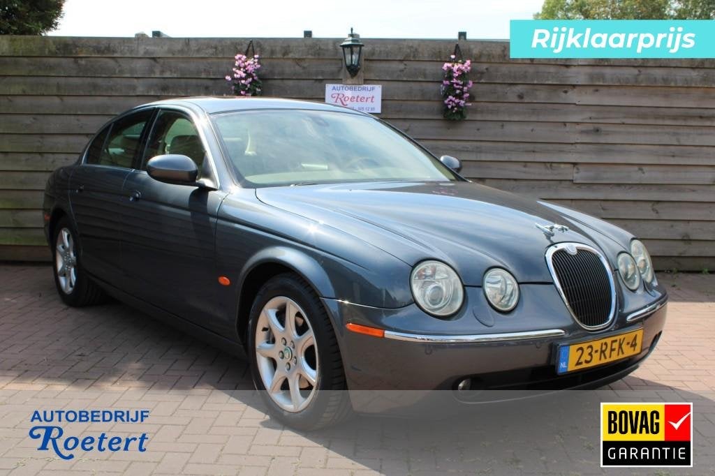 Jaguar S-TYPE 3.0 V6 Executive Automaat ECC/cruise/schuif-ka, Automaat, Gebruikt, Leder, Bedrijf