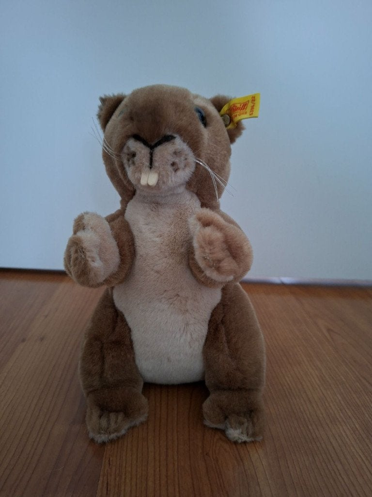 Mooie bever van Steiff, Ophalen of Verzenden