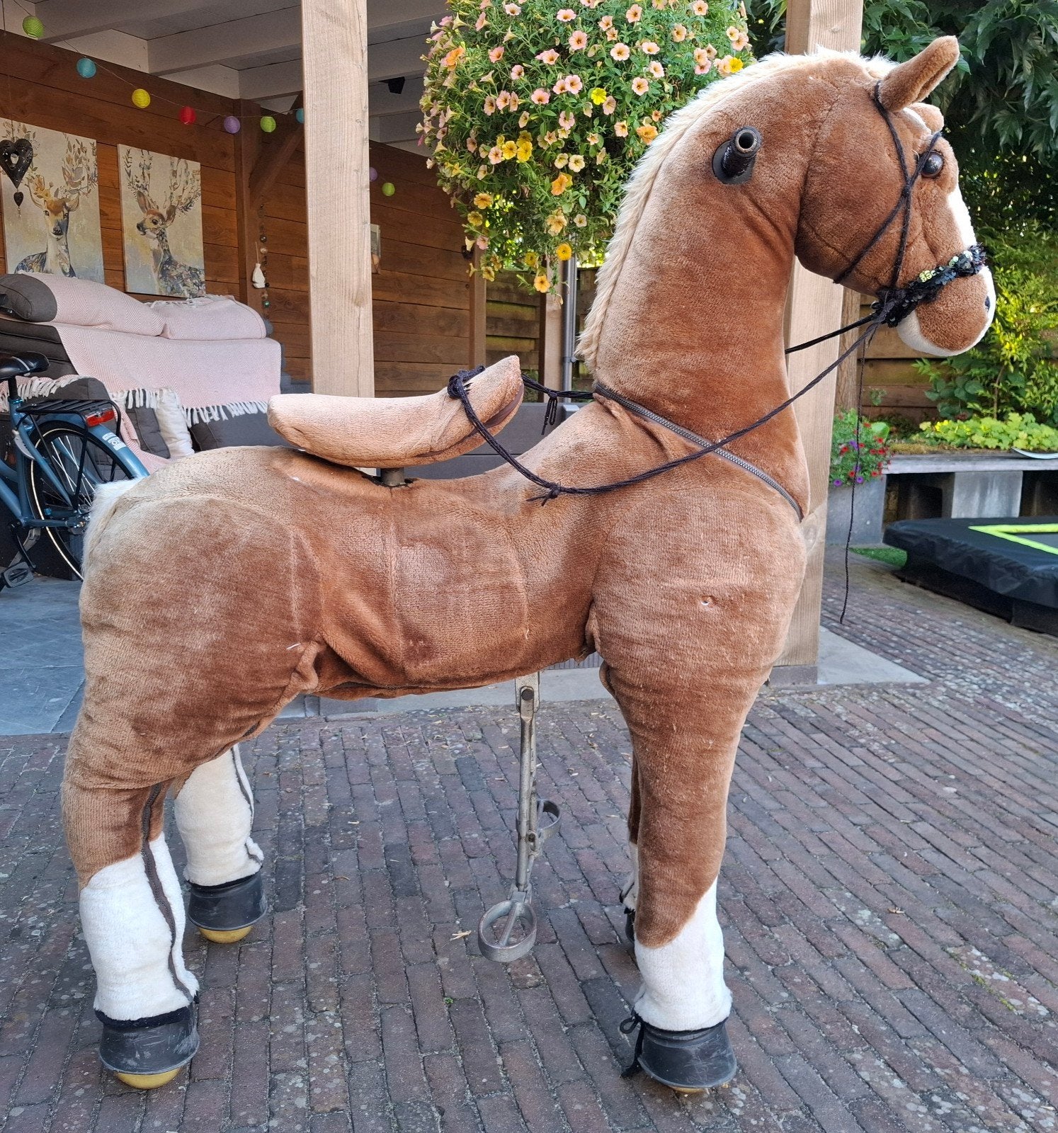 Loop Paard - Gebruikt maar functioneert nog goed, Ophalen, Gebruikt, Jongen of Meisje
